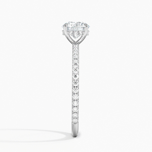 Anillo BOJ 0126 con Corte Redondo, Plata 925, Anillo Solitario de Diamante con Engaste de Puntas, 2ct, Color D, VVS1, Moissanita, Certificado GRA - Product Image 3