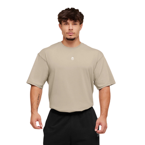 T-shirt de sport ample pour homme, respirant, pour entraînement, musculation et fitness - Product Image 1