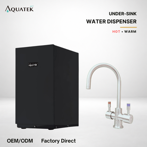 เครื่องทำน้ำร้อน-เย็นใต้เคาน์เตอร์ AQUATEK รุ่น AQ-3222B พร้อมระบบแลกเปลี่ยนความร้อน สำหรับครัวสมัยใหม่ - Product Image 1