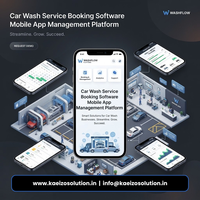 Logiciel de réservation de lavage de voitures, développement d'applications mobiles, planification automatisée, gestion des clients, alertes push pour Android, iOS et Web