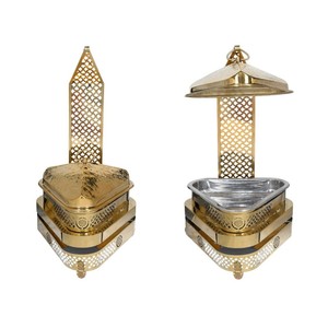 Indian Manufacturer <b>Serving</b> Food Warmer Chafing <b>Dish</b> Buffet <b>Set</b> With Hanging Lid Luxury Chafing <b>Dish</b> - Product Image 5