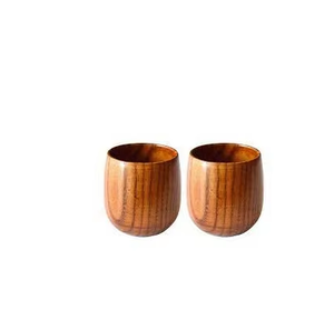 Top Grade Wood <b>Water</b> Glass Unique Design Wooden <b>Water</b> Glass Drinking Beer Glass Wholesale Supplier - Product Image 3