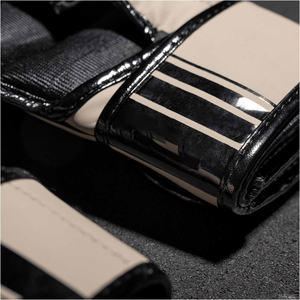 Premium Leather MMA Training Gloves with Half Finger for Closure for Sparring Grappling Fitness and Martial Arts Use - Product Image 4