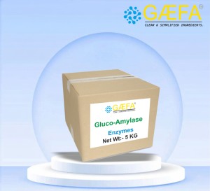 Poudre de glucoamylase de qualité alimentaire GAEFA, enzyme de sucre d'amidon à haute activité pour la saccharification de l'amidon dans - Product Image 2