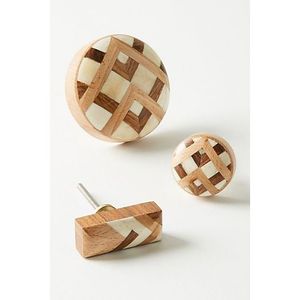 Tiradores de Cajón Hechos a Mano de Resina y Madera con Diseños Artísticos para Revestimientos de Estantes - Product Image 2
