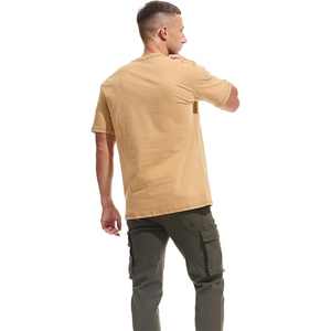 T-shirt pour homme de haute qualité, couleur unie, 100% coton, col rond, design simple, écologique, léger, respirant, séchage rapide - Product Image 2