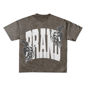 ชุดเสื้อยืดและกางเกงขาสั้นพิมพ์ลายสกรีนสำหรับผู้ชาย ดีไซน์ทันสมัย สไตล์สตรีทแฟชั่น เหมาะสำหรับใส่หน้าร้อน ระบายอากาศได้ดี ผลิตจากผ้าฝ้าย 100% - Product Image 4
