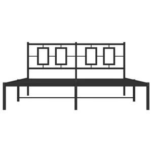 โครงเตียงเหล็กเคลือบสีดำทรงสี่เหลี่ยมผืนผ้า - Product Image 5