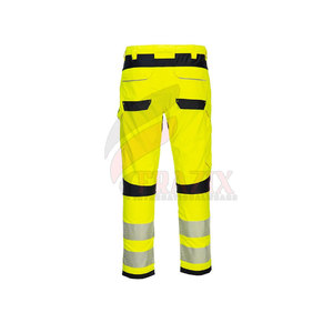 Pantalons de travail de protection, pantalons utilitaires renforcés avec plusieurs poches pour les opérations industrielles et d'usine - Product Image 2