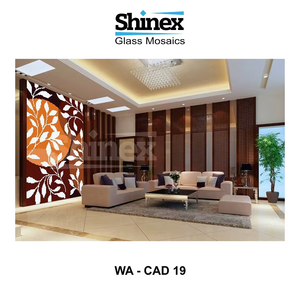 Murales en pierre naturelle découpées à la main, écologiques, résistantes à l'eau, surface brillante/mate, épaisseur 10 mm, carreaux muraux intérieurs - Product Image 5