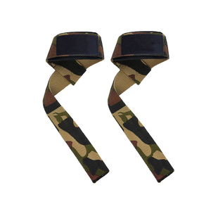 Adjustable Lightweight Nylon Neoprene Wrist Straps for Weight Lifting <b>Strength</b> <b>Training</b> Bodybuilding-Comfortable Anti-Slip - Product Image 2
