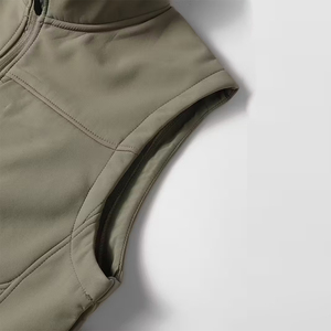 Gilets Softshell Respirants pour Hommes avec Poches Zippées, Imperméables et Chauffants, Gilets d'Hiver 250 GSM, Vestes Softshell d'Extérieur - Product Image 3