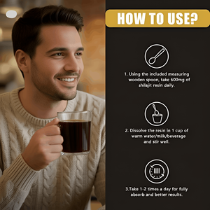 Résine de Shilajit Pur de l'Himalaya de Qualité Supérieure pour l'Exportation, Traité pour sa Qualité, sa Sécurité et son Usage Traditionnel Bien-être - Product Image 5