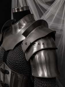 Female Knight Armor Set Medieval Gothic <b>Chainmail</b> Costume Renaissance Warrior Cosplay Steel Welding Technique - Product Image 6