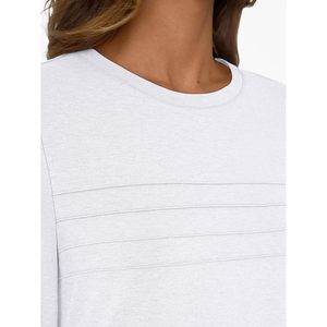 2025 femmes 3/4 longueur manches tunique plissée t-shirts printemps et automne tenues habillé affaires décontracté hauts en taille libre - Product Image 5