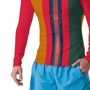 Meilleures ventes : Rashguard à manches longues, coupe compressive, motifs imprimés résistants à la décoloration, design exclusif par sublimation, en promotion - Product Image 4