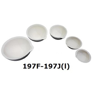 Haute qualité 65mm Dia X 25mm hauteur creusets en silice fondue plat en forme de plat de fusion pour or cuivre laiton bijoux outils équipement - Product Image 3