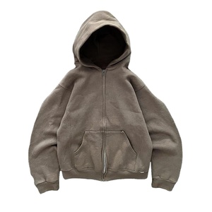 Sweat-shirt à capuche surdimensionné pour homme, vente en gros OEM, 100% coton molletonné avec poche, couleur dégradée, style streetwear - Product Image 2