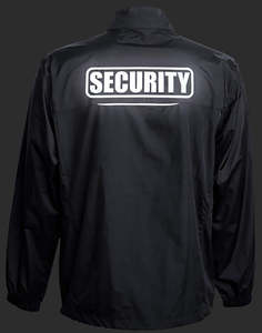 Veste bomber personnalisable pour personnel de sécurité, softshell imperméable, coupe-vent, classe 1 ANSI/EN, pour agent de bureau, avec logo personnalisé - Product Image 3