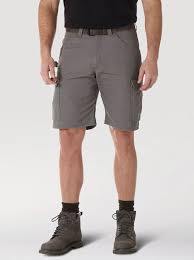 Shorts utilitaires unisexes en toile personnalisables avec logo 2026 pour hommes, avec cordon de serrage, séchage rapide, respirants, pour la randonnée en extérieur - Product Image 2