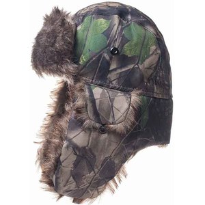 Gorro Unisex de Camuflaje con Orejeras, Piel Sintética, para Invierno, Estilo Trapper, con Cierre de Botón, 58-60CM, Estilo Casual - Product Image 5