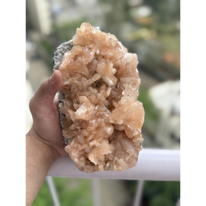 Natural Orange Stilbite <b>Crystal</b> Stone Mineral Specimen Angel Feng Shui Environmentally Friendly for Home Decor Gift Wholesale - Product Image 2