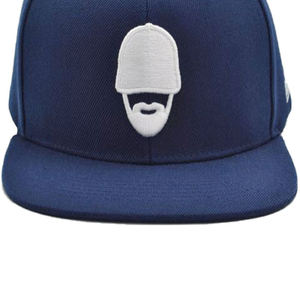 Casquette Snapback Unisexe en Coton à 6 Panneaux, Ajustable, Couleur Unie, Style Urbain Estival, Logo Personnalisé, Casquettes de Baseball Snapback - Product Image 6