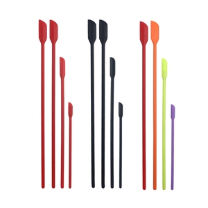 Cuối Cùng <span class=keywords><strong>Drop</strong></span> Shipping Thìa Jar <span class=keywords><strong>Scraper</strong></span> Mini Silicone Mỹ Phẩm Thìa Cho Mỏng Vẻ Đẹp Jar Trang Điểm Thìa Công Cụ - Product Image 1