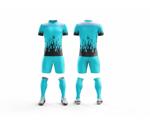 Uniforme Deportivo de Fútbol con Impresión Personalizada |   Tallas para Hombres, Mujeres y Jóvenes |   Ropa Deportiva Ligera de Secado Rápido para Entrenamiento - Product Image 4