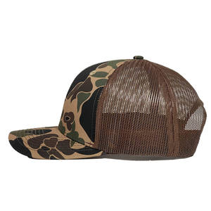 Gorra Trucker de Malla de 6 Paneles con Cierre Ajustable, Diseño Camuflaje Marrón Personalizado - Product Image 2
