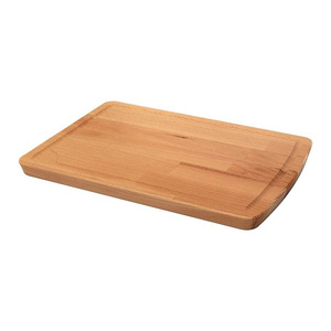 Planche à découper en bambou massif naturel, grande planche à découper carrée en bois, passe au lave-vaisselle, pour la cuisine quotidienne et la préparation des aliments - Product Image 4