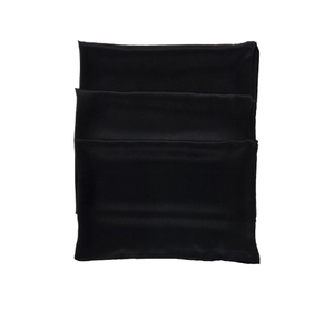 Hiyab Shayla de Seda Negra CDC de 16 mm para Mujeres Musulmanas - Product Image 2