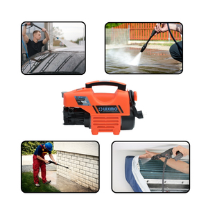 Lavadora de coche portátil de alta presión automática para el hogar de 220V, lavadora de alta eficiencia de potencia de salida de 1800W - Product Image 4