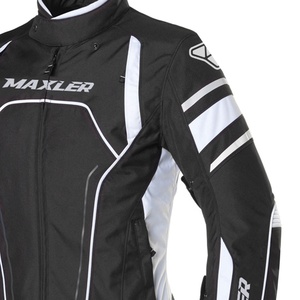 Chaqueta textil para motocicleta para hombre, chaqueta de turismo transpirable impermeable aprobada por la CE, detalles reflectantes, protectores extraíbles - Product Image 5