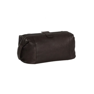 Leather Toiletry <b>Bag</b> Rectangle Minimalist Portable <b>Storage</b> <b>Bag</b> for Toiletries 1-3L Capacity - Product Image 3