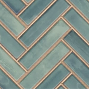 Azulejos de Cerámica para Pared con Acabado Pulido Moderno, Modelo 1496-D, 300x600mm, Antideslizantes, Adhesivos, para Cocina, Baño y Pasillo - Product Image 1