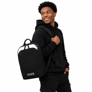 Heritage Masonic Regalia Greek Apparel Masonic Wear Sorority Sisterhood <b>School</b> College Stylish <b>Black</b> White <b>Backpacks</b> - Product Image 3