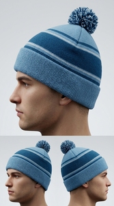 Bonnet d'hiver confortable unisexe en tricot doux et extensible, design tasse, pour usage quotidien décontracté - Product Image 3