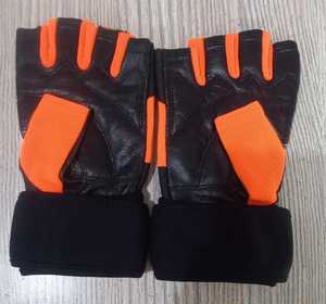 Workout Gym Gloves Half Finger Breathable Anti Sweat Grip Lightweight <b>Vinyl</b> High Quality Customizable Fitness Weight Lifting - Product Image 5