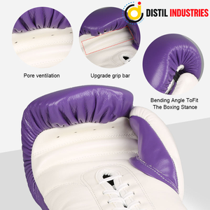 Guantes de Boxeo de Cuero Premium con Logotipo Personalizado, OEM, Impermeables, Ligeros, para Boxeo, MMA, Muay Thai, Kickboxing y Entrenamiento en Gimnasio - Product Image 2