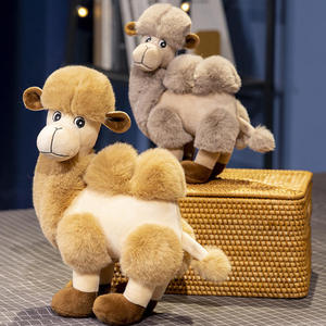 Lindo Peluche de Camello de Dos Espinas, Muñeco de Peluche para Dormir, Regalo de Cumpleaños, 31cm-50cm, 0-24 Meses - Product Image 3