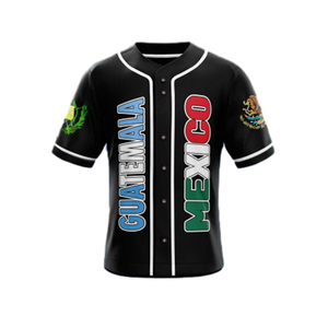 Camiseta de Béisbol Personalizada, Transpirable, de Manga Corta, Unisex, con Rayas, Uniforme con Ribete Blanco y Negro, Cierre de Botones, Corte Regular, para Adultos - Product Image 5
