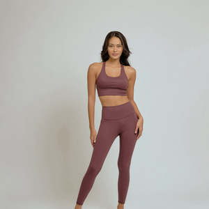 Ensemble de yoga pour femme, haut et legging, couleur et taille personnalisées, respirant, séchage rapide, sport, fitness. - Product Image 5