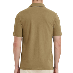 Camisa Cómoda de Tela Elástica de Algodón Transpirable Unisex para Oficina y Uso Casual, Cierre de Botones, Tacto Suave - Product Image 6