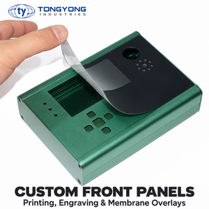 Cajas Electrónicas de Aluminio TONGYONG, Acabado Anodizado Personalizado, Fabricación OEM ODM Basada en Dibujos del Cliente - Product Image 4