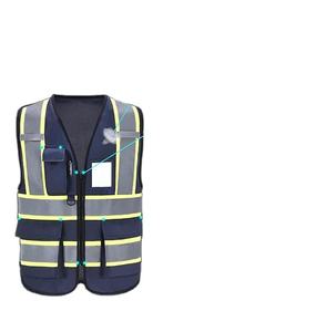 Chaleco de Seguridad Reflectante de Alta Visibilidad de 11 Colores para Mujeres y Hombres con Bolsillo de Seguridad y Cremallera - Product Image 6