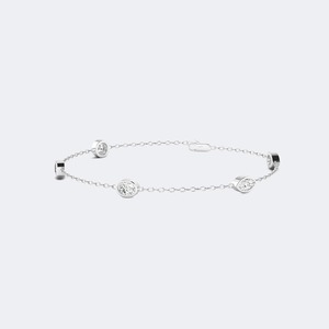 925 Sterling <b>Silver</b> Multi Shape Lab Grown Diamond <b>Bracelet</b> Women Luxury 1.10CTW Certified EF Color VS VVS Purity <b>Bangle</b> Jewelry - Product Image 1