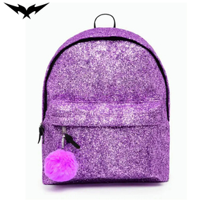 Mochila Escolar con Lentejuelas Brillantes para Niñas de Primaria, Impermeable, con Cierre de Cremallera y Logotipo Personalizado del Equipo - Product Image 1