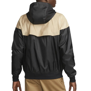 Blouson Bomber Homme Grande Taille Hiver Décontracté Léger Col Montant à Capuche Imperméable Respirant Coupe-Vent en Tissu Toile Léger - Product Image 3