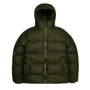 Men's Down felling custom Puffer Hooded padded Jacket Warm Winter outdoor windproof packable waterproof Puffy coat Jacket - Product Image 4